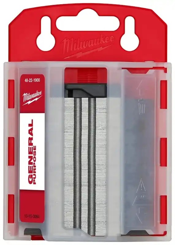 Milwaukee Micro Carbide Metal Utility General Purpose Blade Dispenser With Blades 3 In. L 100 Pc