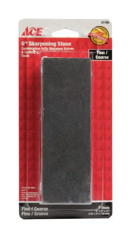 4 In. L Silicon Carbide Sharpening Stone 60/80 Grit For Knives And Tools