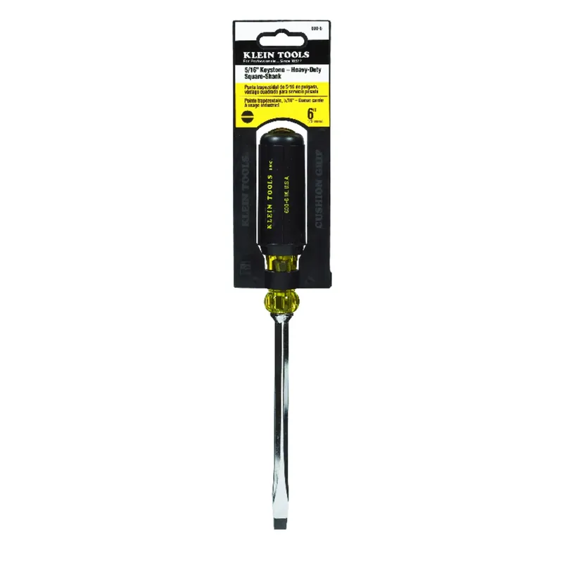 5/16 X 6-In. Cushion Grip Screwdriver With Keystone Tip