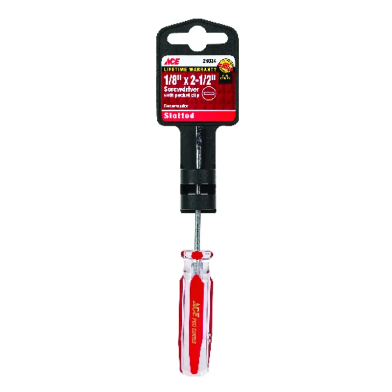1/8 In. X 2-1/2 In. Slotted Screwdriver With Chemical-resistant Handle
