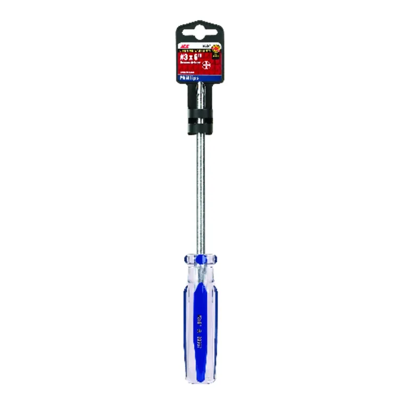 No. 3 Phillips Screwdriver 6 In. L With Chemical-resistant Handle