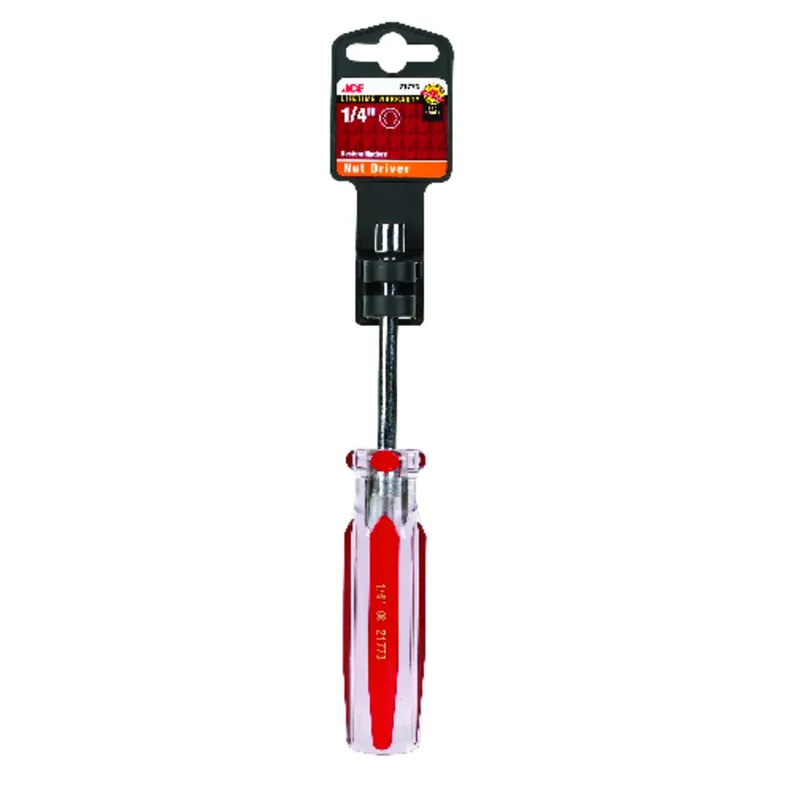 1/4 In. Sae Nut Driver 7 In. Length Alloy Steel 1 Piece