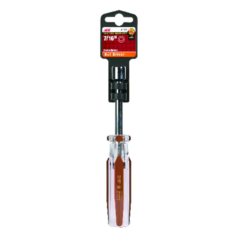 7/16 In. Sae Nut Driver 7 In. Long With Alloy Steel Construction