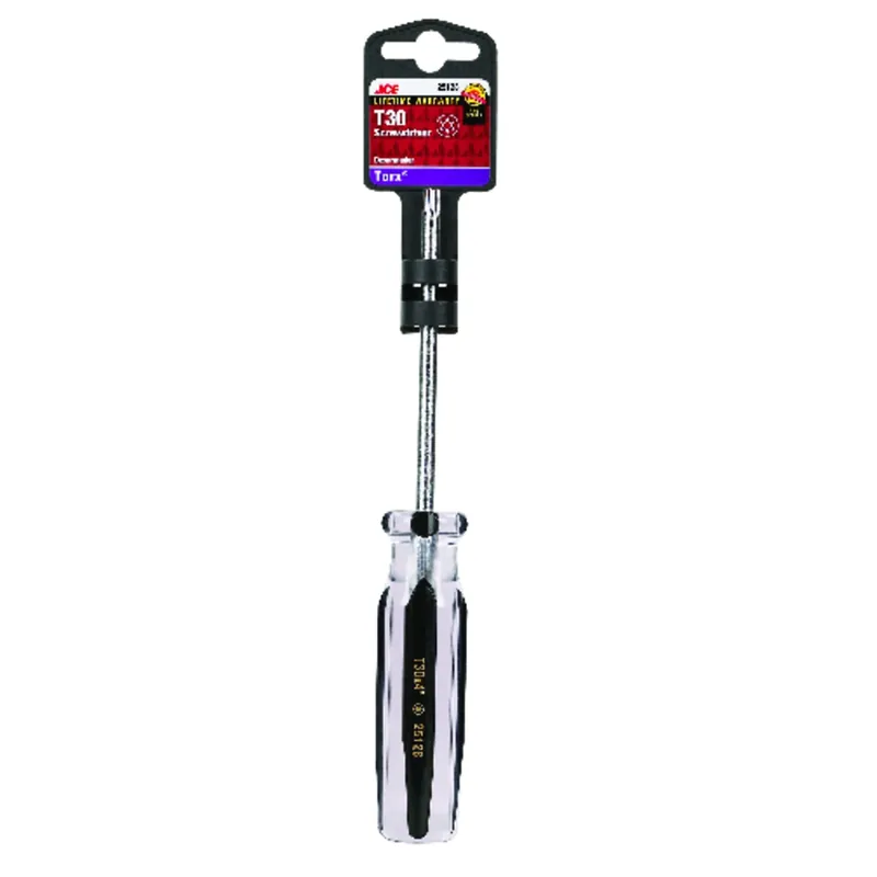 T30 Torx Screwdriver 4 In. Long With Chemical-resistant Handle