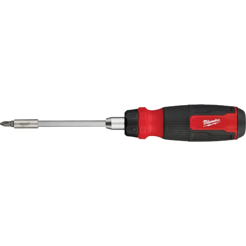 14-in-1 Ratcheting Multi-bit Screwdriver With Magnetic Tip And Storage