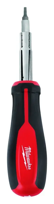 11-In-1 Multi-Bit Screwdriver, Tri-Lobe Handle