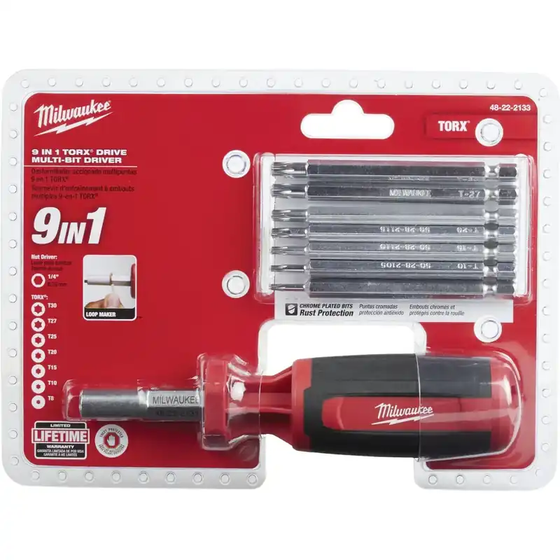 14-in-1 Torx Multi-bit Screwdriver With Magnetic Bit Holder