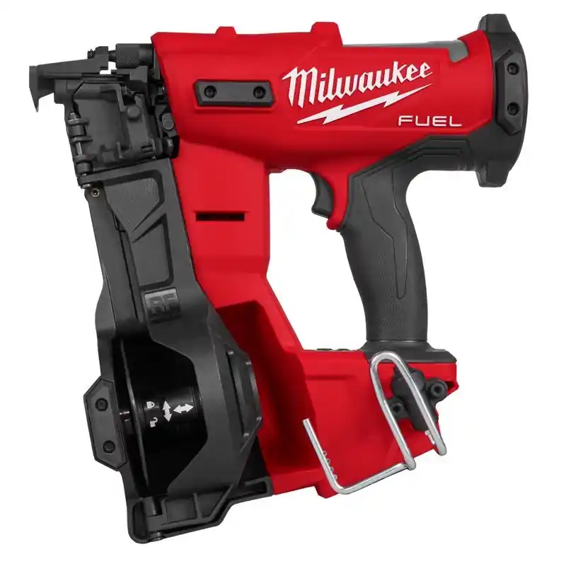 Milwaukee M18 Fuel Brushless Cordless Coil Roofing Nailer, Tool Only, 18v, 2909-20