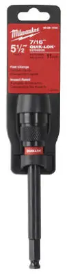 Quik-Lok Drill Bit Extension, 5-1/2 X 7/16 In. Shank