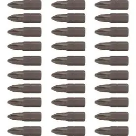 Craftsman Phillips 2 In. X 1 In. L Screwdriver Bit Set High Speed Steel 30 Pc