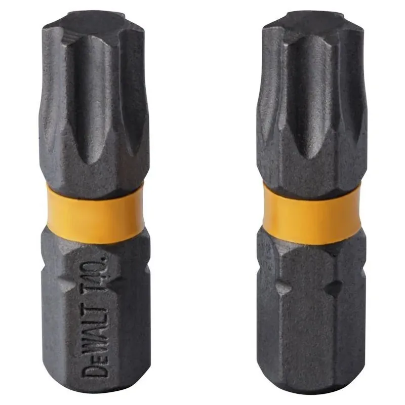 DeWalt Max Fit Torx T40 1‑Inch Hex‑Shank Screwdriver Bit – 2‑Piece Pack