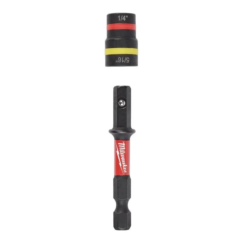 Milwaukee Shockwave 2‑in‑1 Magnetic Nut Driver Set – 1⁄4 & 5⁄16‑in., 25‑Piece Steel Kit