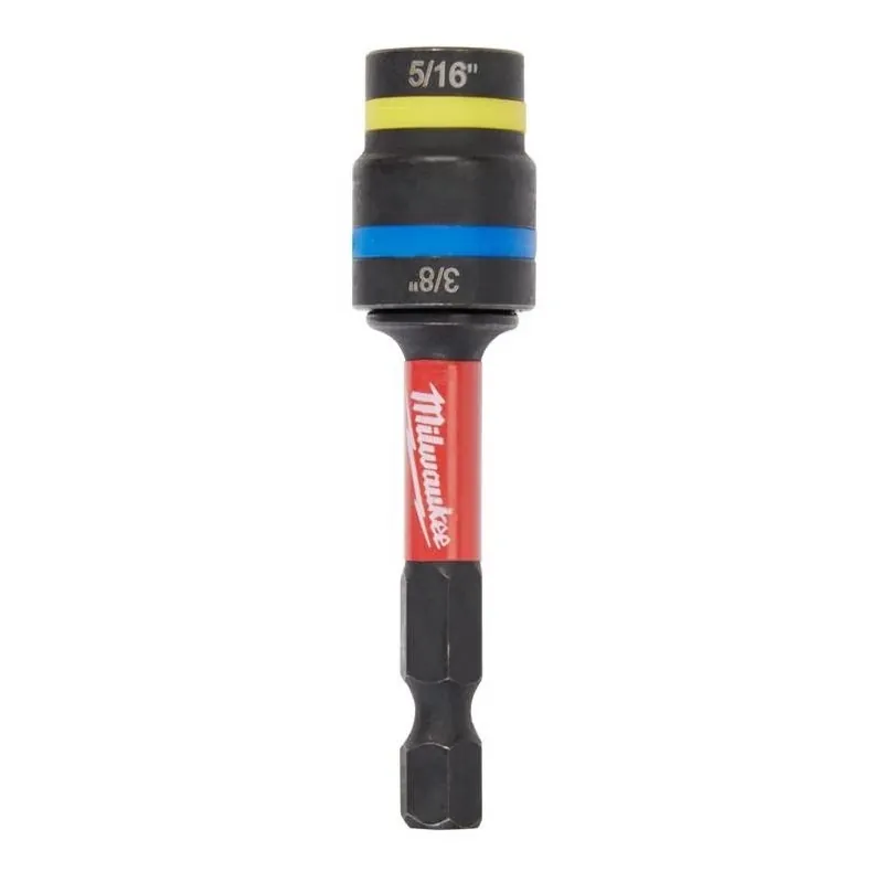 Milwaukee Shockwave 2.5‑Inch Steel Magnetic Nut Driver – 25‑Piece 2‑in‑1 Impact‑Rated Set