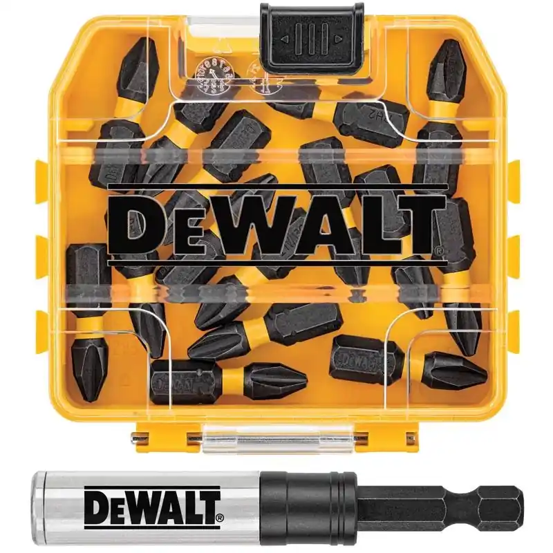 DeWalt FlexTorq Phillips 2 X 1 In. L Impact Driver Bit Set Steel 15 Pc