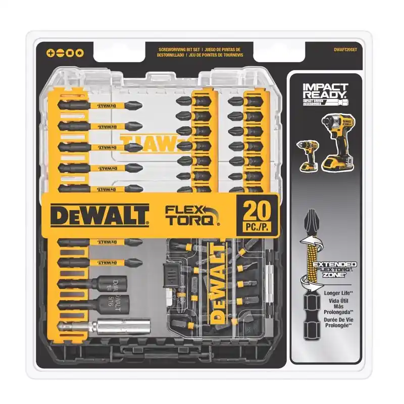 20-Pc. FlexTorq Driver Bit Set