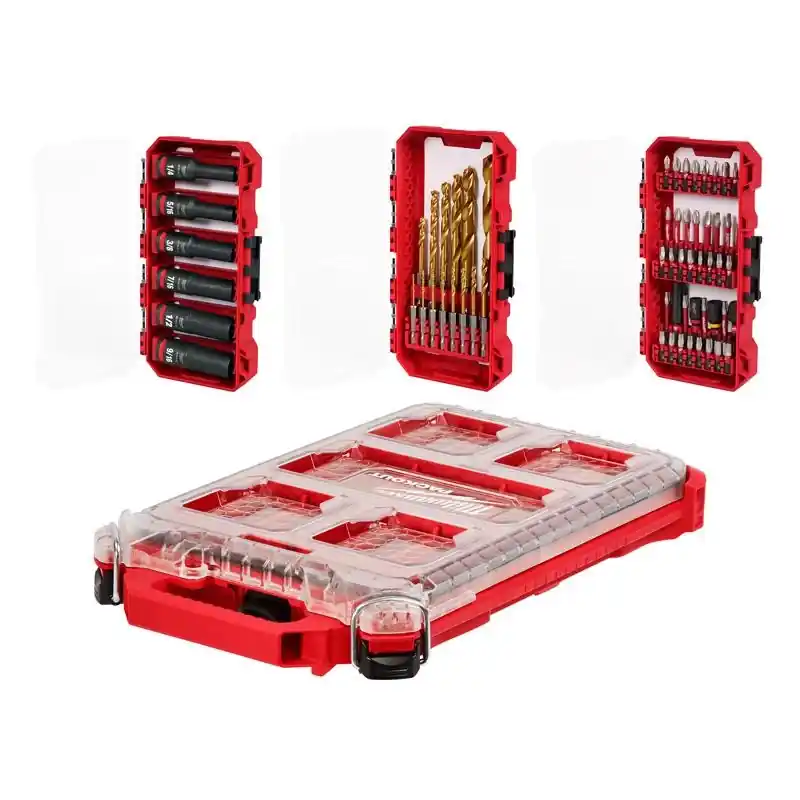 Milwaukee Shockwave Alloy Steel Screwdriver Bit Set 60 Piece