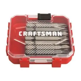 Craftsman Phillips 2 In. X 2 In. L Drill And Driver Bit Set High Speed Steel 15 Pc