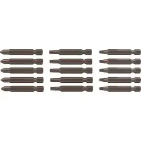 Craftsman 15-piece Screwdriver Bit Set With Various Sizes And Types