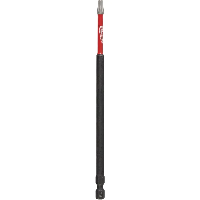 Milwaukee Shockzone Torx T25 Sizes X 6 In. L Impact Bit Alloy Steel 1 Pk