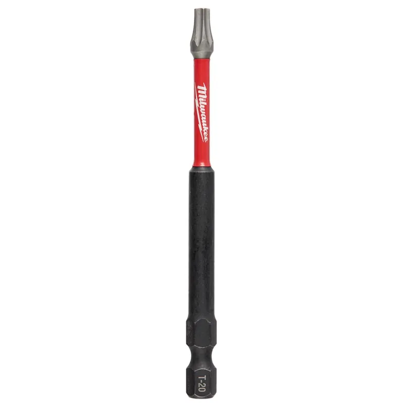 Milwaukee Shockwave Torx T20 X 3-1/2 In. L Impact Driver Bit Steel 5 Pk