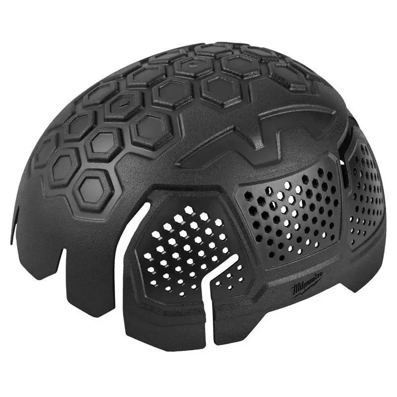 Milwaukee Black Vented Bump Cap Insert – ANSI Certified Impact‑Resistant Safety Pad