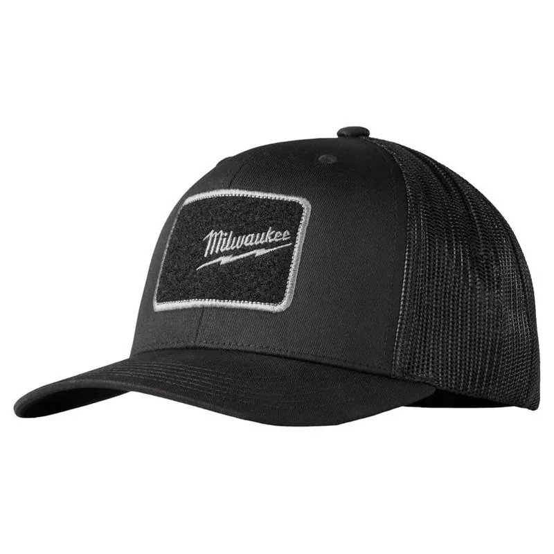 Milwaukee Ventilated Snap‑Back Bump Cap – Black