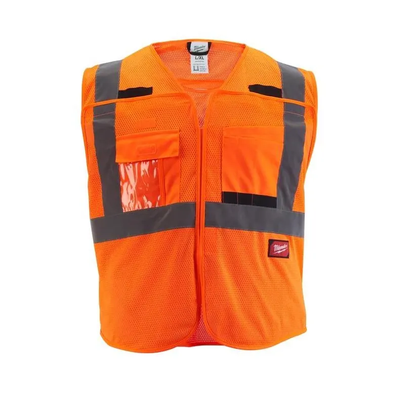 Milwaukee High-Visibility Safety Vest – Orange L/XL