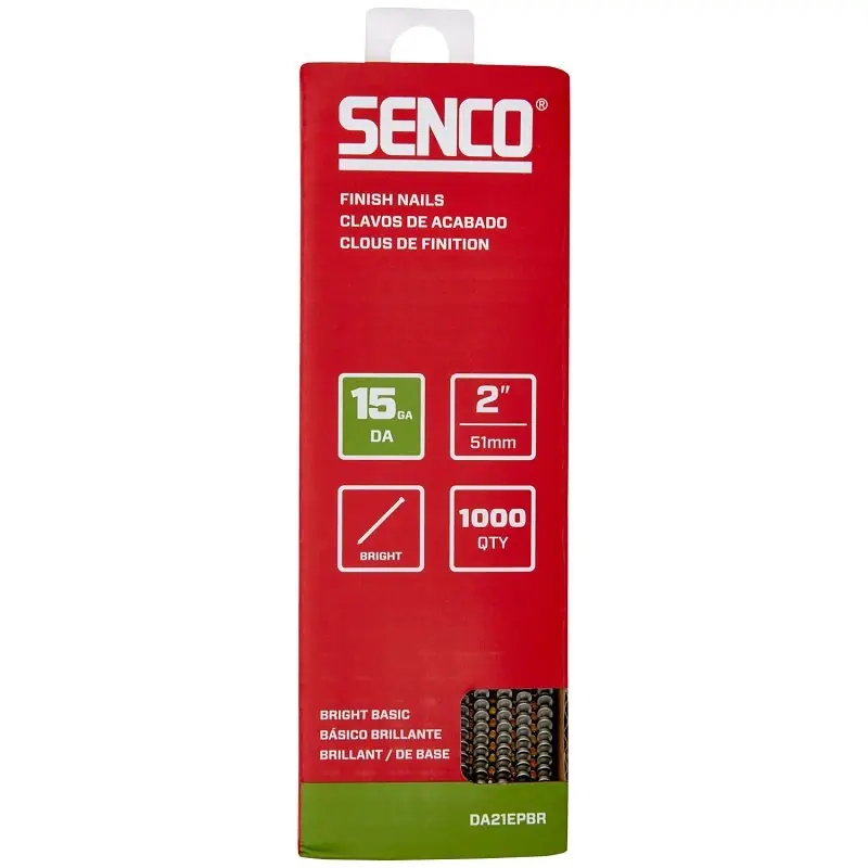 Senco 2 In. Finishing Bright Steel Nail Brad Head