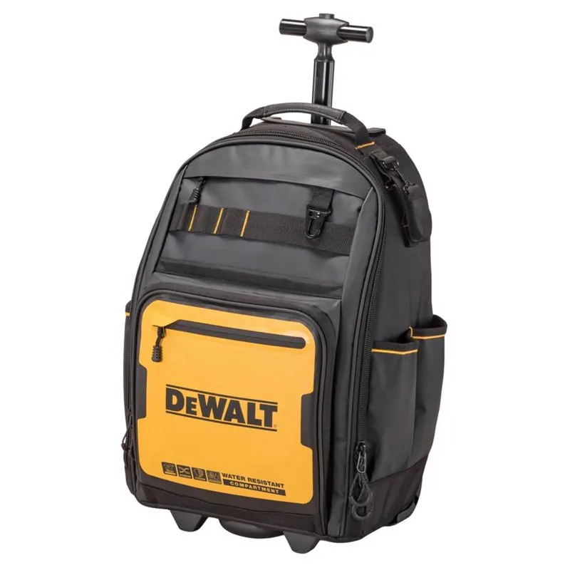 Pro Backpack Tool Organizer On Wheels, 46 Pockets