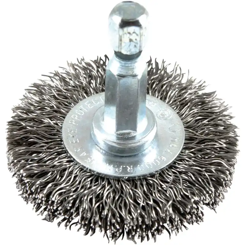 Crimped Wire Wheel, 1.5 X .25 X .012-In.