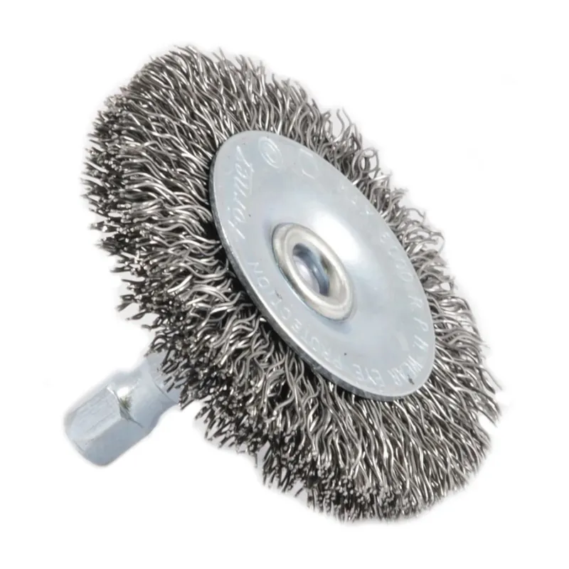 Coarse Crimped Wire Wheel, 2 X .25 X .012-In.