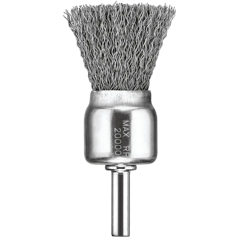 Crimped-End Wire Brush, 1 In.