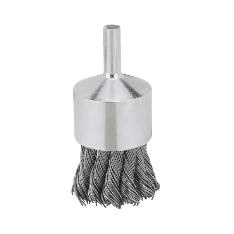 Knot Wire End Brush, 1 X 1/4 In.