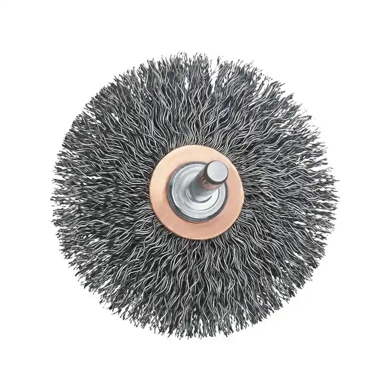2 Inch Fine Crimped Wire Wheel Carbon Steel 20000 Rpm Model Dw49009