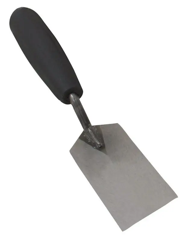 2 In. W Carbon Steel Margin Trowel With Plastic Handle - Model Mt45