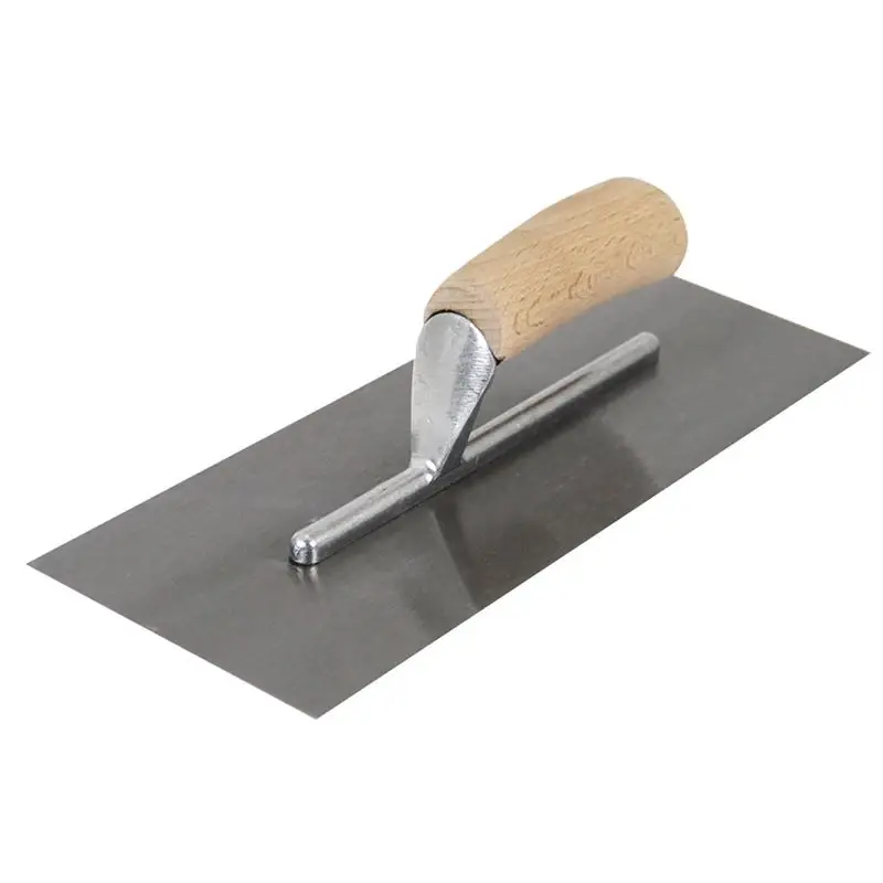 Warner 4.5 Inch Width X 11 Inch Length Metal Trowel With Wood Handle