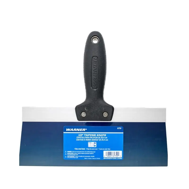 Warner Blue Steel Flexible Taping Knife 1 In. H X 9.2 In. W X 10 In. L