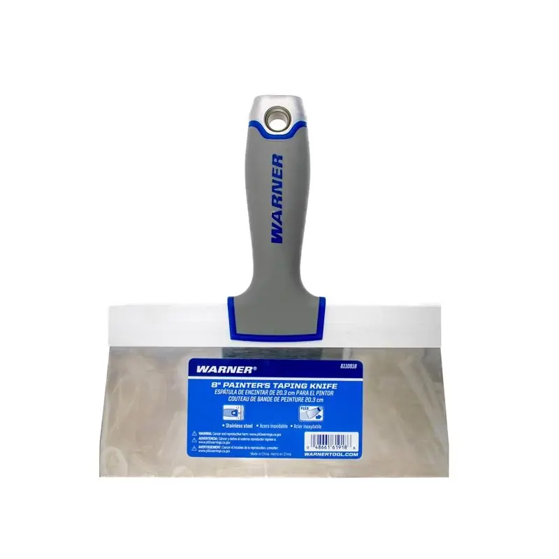 Warner Stainless Steel Flexible Taping Knife 1 In. H X 8.9 In. W X 8 In. L
