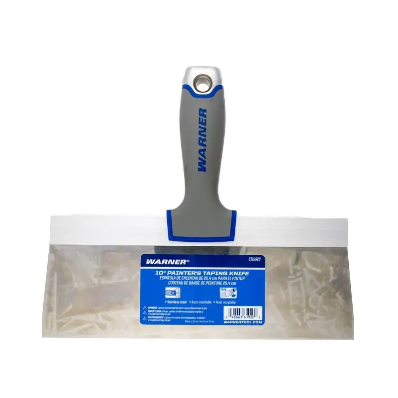 Warner Stainless Steel Flexible Taping Knife 1 In. H X 8.9 In. W X 10 In. L