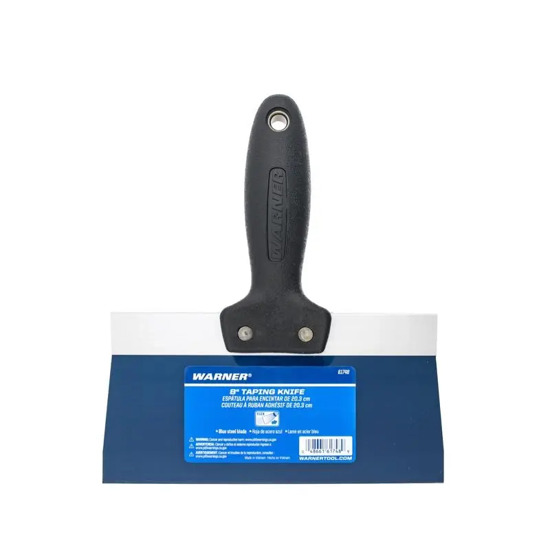 Warner Blue Steel Flexible Taping Knife 1 In. H X 9.2 In. W X 8 In. L
