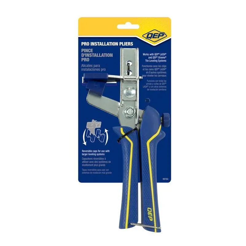 QEP 99784 Blue‑Handle Tile Leveling Installation Pliers – 10.25" OAL