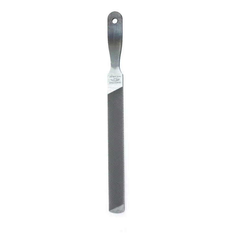 Nicholson Handy File, Reversible, Single-Cut Side, Double-Cut Side, 8 In.
