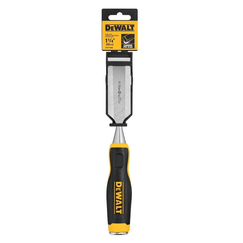 Wood Chisel, Carbon Steel Blade, 1-1/4 In.