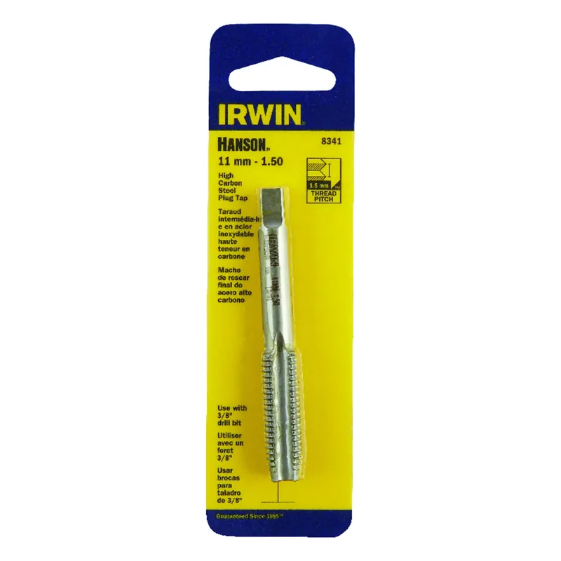 Metric Tap, Carbon Steel, 11mm X 1.50