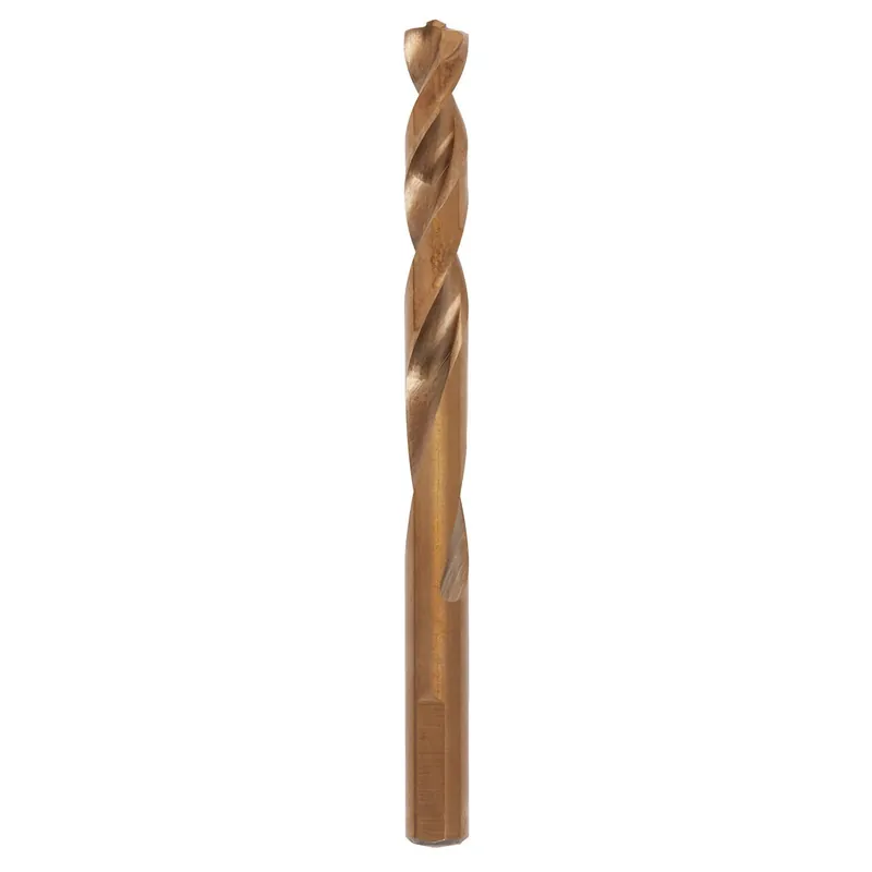 Milwaukee Red Helix 23/64 In. X 5 In. L Cobalt Drill Bit 3-Flat Shank 1 Pk