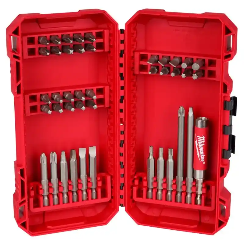 Shockwave 42-piece Impact Driver Bit Set With Magnetic Drive Guide