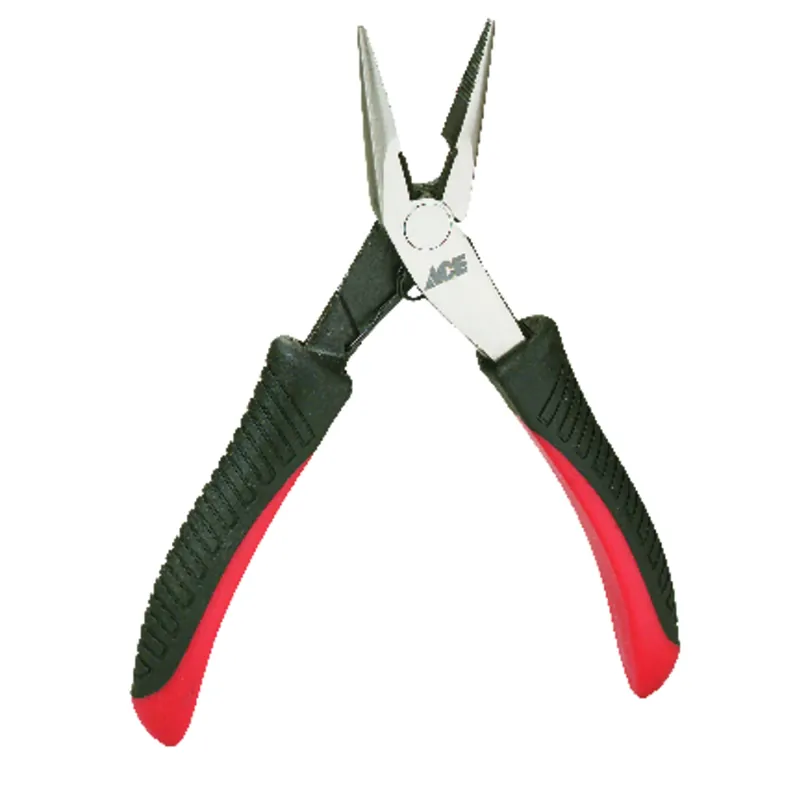 Ace 4 In. Alloy Steel Mini Pliers Red 1 Pk