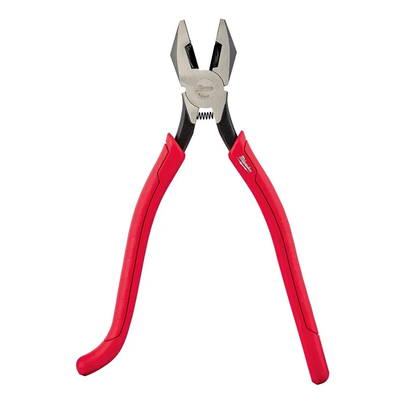 9 In. Steel Comfort Grip Ironworker Pliers With Optimized Blade Angle