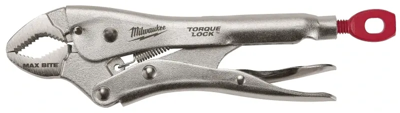 Milwaukee Maxbite 7 In. Forged Alloy Steel Curved Jaw Pliers