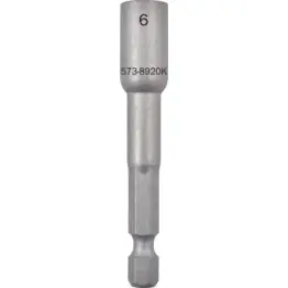 1/4" Drive Hexagon Magnetic Nut Setter - Chrome Vanadium Steel
